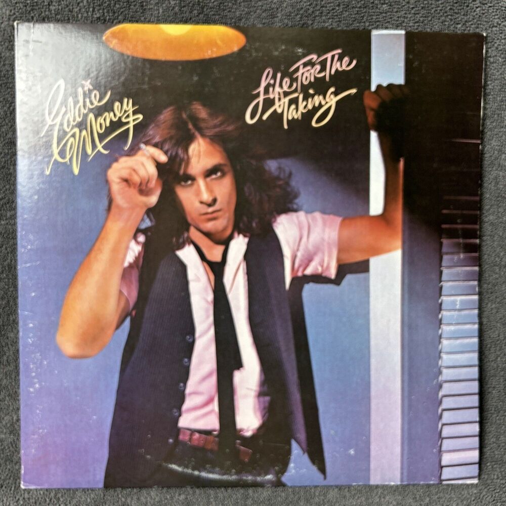 Eddie Money 'Life For the Taking' Record Album LP Vinyl 1978 Columbia